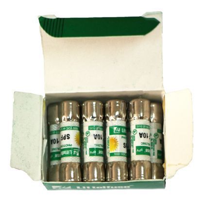 Плавкая вставка 10*38мм DC 1000В 10А