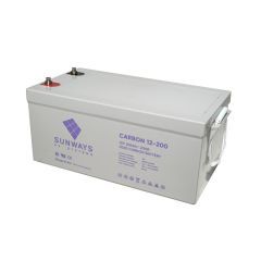 Аккумуляторная батарея SUNWAYS CARBON 12-200