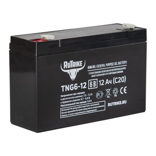 Аккумуляторная батарея RuTrike TNG6-12 (6V12A/H C20)
