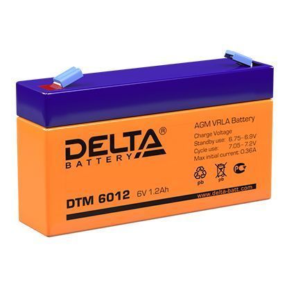 Аккумулятор DELTA DTM 6012
