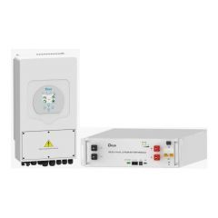 Комплект Гибридный инвертор Deye SUN-5K-SG03LP1-EU + АКБ LiFePO4 DEYE SE-5.1 Pro-B