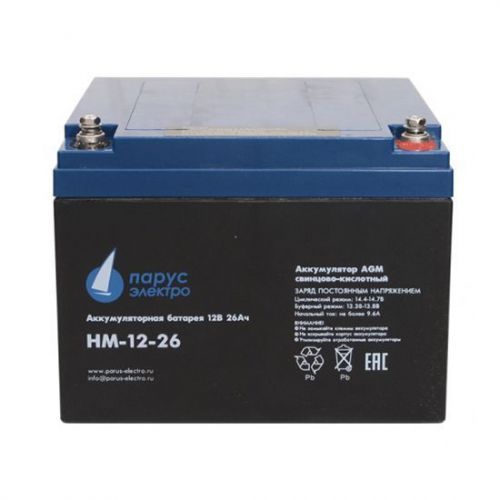 Аккумулятор Парус Электро HM-12-26