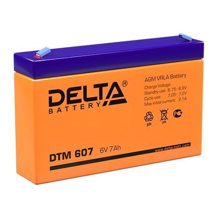 Аккумулятор DELTA DTM 607