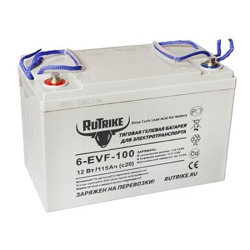 Аккумулятор тяговый RuTrike 6-EVF-100 (12V100A/H C3)