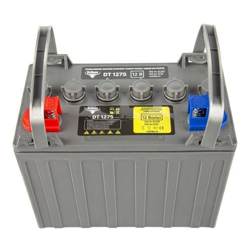 Тяговый WET аккумулятор Rutrike DT1275 (T1275) 12V100A/H C3