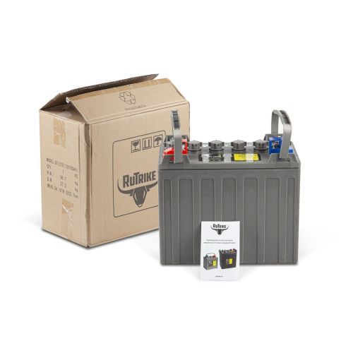 Тяговый WET аккумулятор Rutrike DT1275 (T1275) 12V100A/H C3