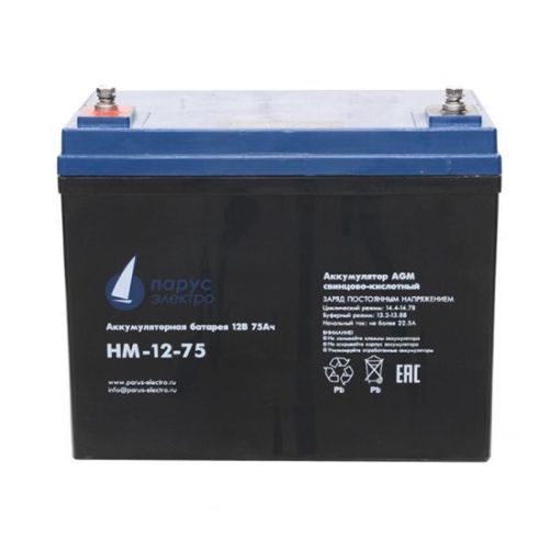 Аккумулятор Парус Электро HM-12-75