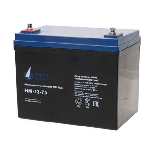 Аккумулятор Парус Электро HM-12-75