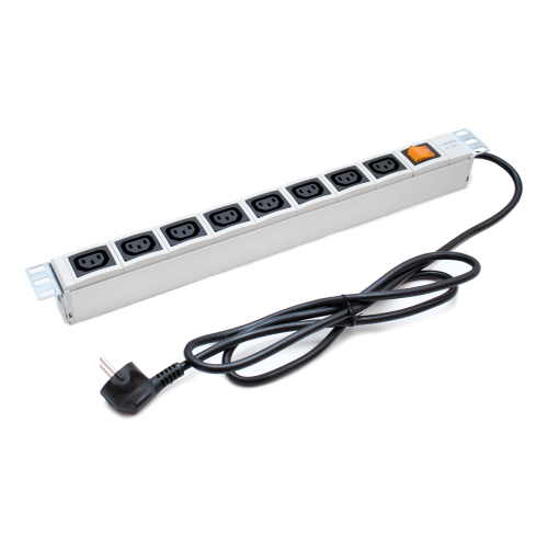 Блок розеток PDU-8xС13-Schuko