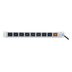 Блок розеток PDU-8xС13-Schuko