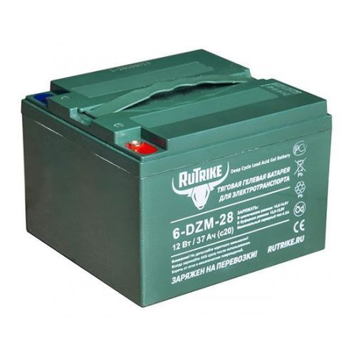 Аккумулятор тяговый RuTrike 6-DZM-28 (12V28A/H C3)