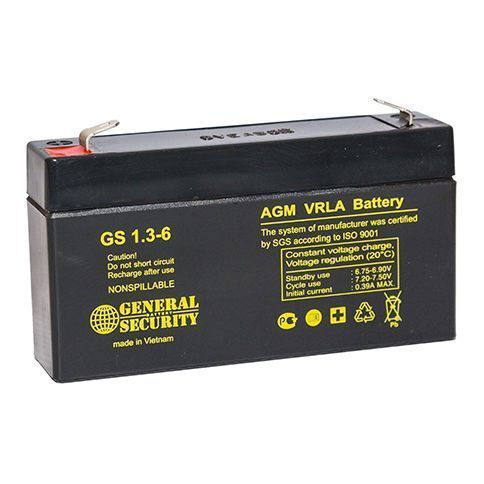 Аккумулятор General Security GSL 1.3-6