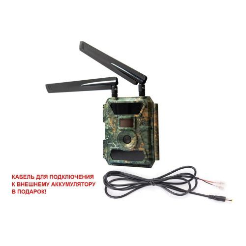 Фотоловушка ЕгерьКам Зоркий 2.0 широкоугольная / 4G LTE GPS / 12MP SiFar WillFine 4.0 PRO / Полностью на русском языке