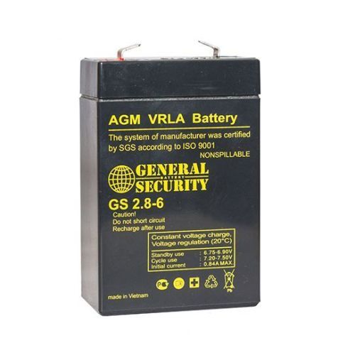 Аккумулятор General Security GSL 2.8-6