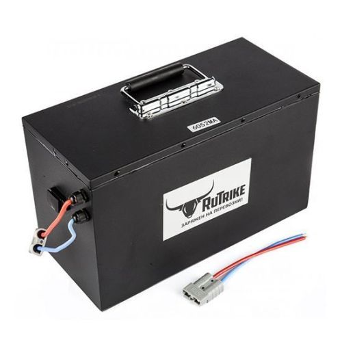 Аккумулятор тяговый RuTrike (18650 MnCoNi) 60V52A/H
