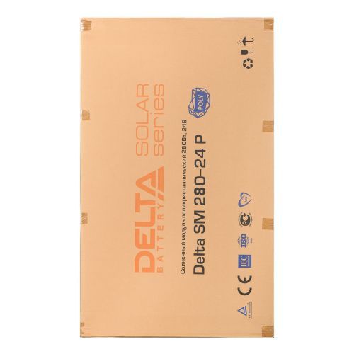 Солнечная батарея Delta SM 280-24 P 280 ватт 24В Поли