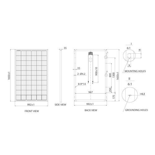 Солнечная батарея Delta SM 280-24 P 280 ватт 24В Поли