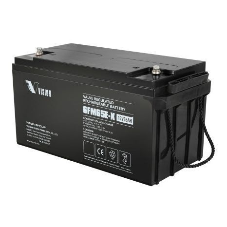 Аккумулятор VISION 6FM65E-X
