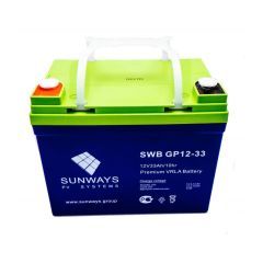 Аккумулятор SUNWAYS GP 12-33