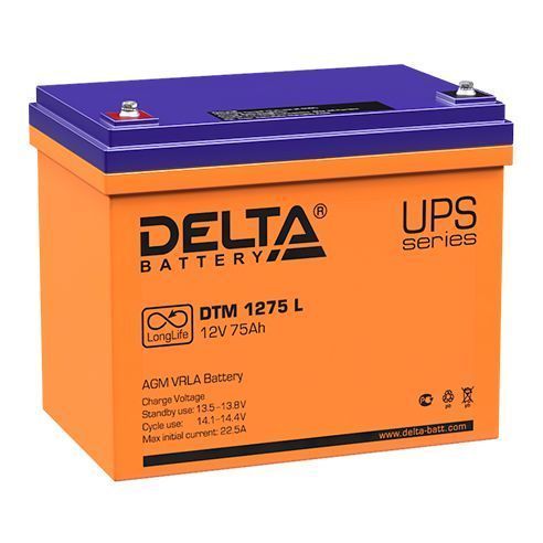 Аккумулятор DELTA DTM 1275 L