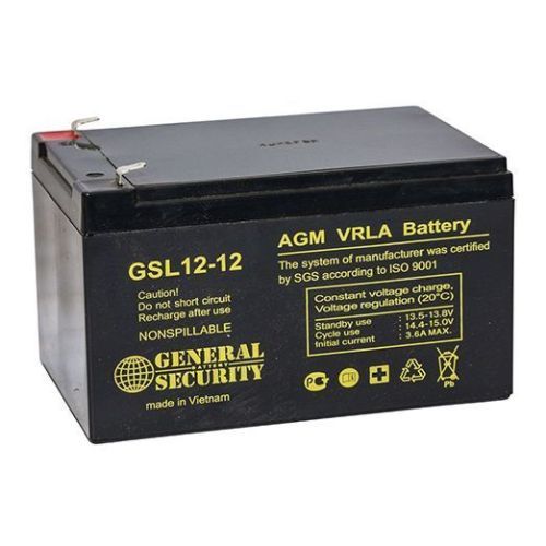 Аккумулятор General Security GSL 12-12