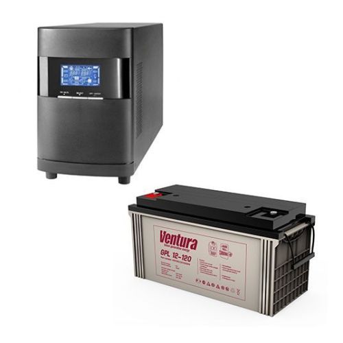Комплект ИБП Stark Country 1000 online 24В + АКБ Ventura GPL 12-120