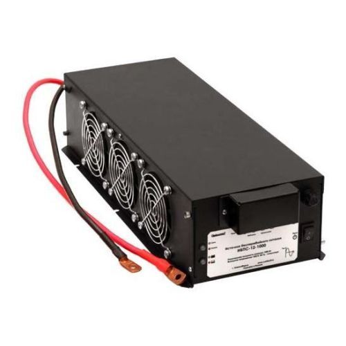 Инвертор с зарядным устройством ИБПС-12-1000 1000Вт/12В чистый синус