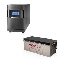 Комплект ИБП Stark Country 1000 online 24В + АКБ Ventura GPL 12-200