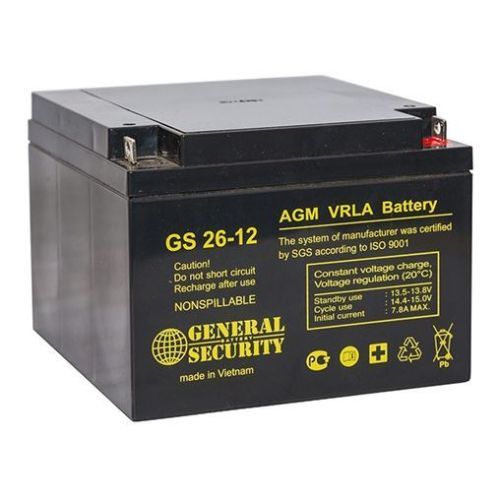 Аккумулятор General Security GSL 26-12