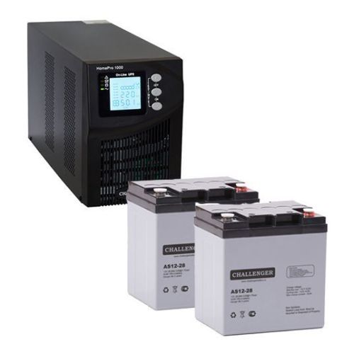 Комплект ИБП Online Challenger HomePro 1000 + 2 АКБ по 28Ач