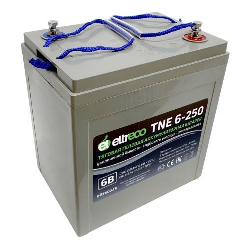 Тяговый аккумулятор Eltreco TNE6-250 (6V200A/H C3)