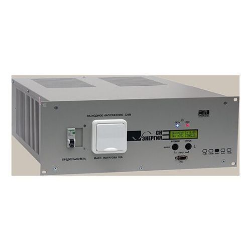 Стабилизатор напряжения МАП Энергия 12кВт CH·LCD·12 в 19-и дюймовом корпусе