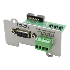 Карта мониторинга IC-RS232/Dry contacts