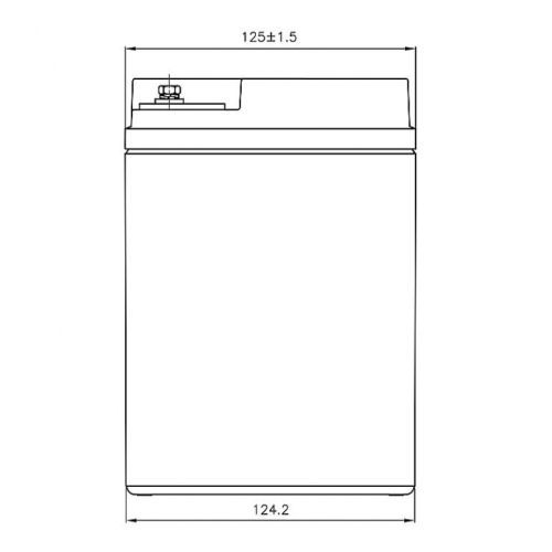 Аккумулятор CSB HRL 12110W FR