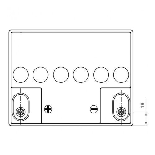 Аккумулятор CSB HRL 12110W FR