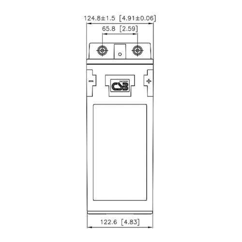 Аккумулятор CSB TPL 121600