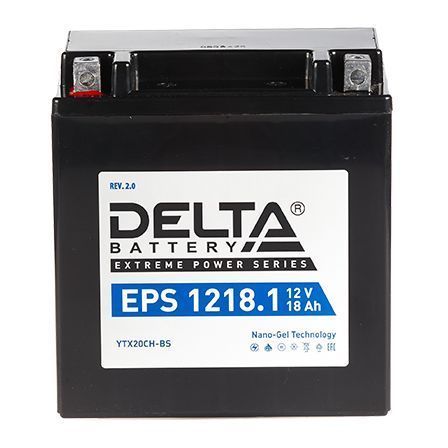 Аккумулятор для мототехники DELTA EPS 1218.1 (YTX20СH-BS)