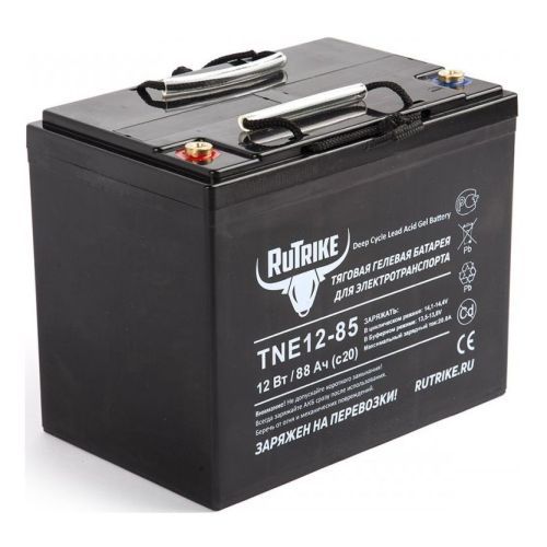 Тяговый гелевый аккумулятор RuTrike TNE 12-85 (12V70A/H C3)