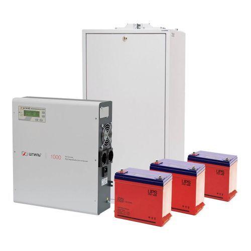 Комплект ИБП SW1000L (1000 ВА) c АБ на 1 ч 15 мин