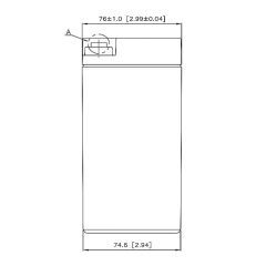 Аккумулятор CSB XTV 12200 WT