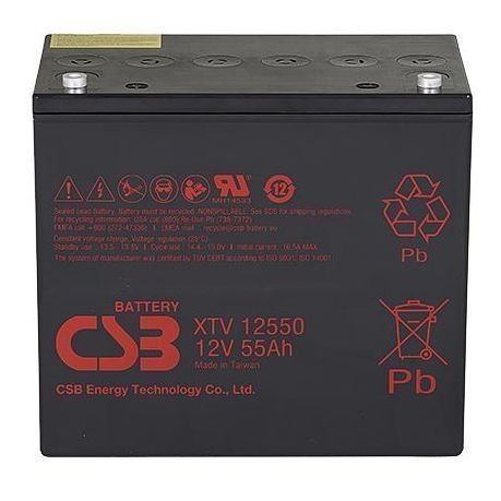 Аккумулятор CSB XTV12550