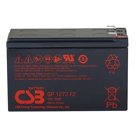 Аккумулятор CSB GP1272(25W)