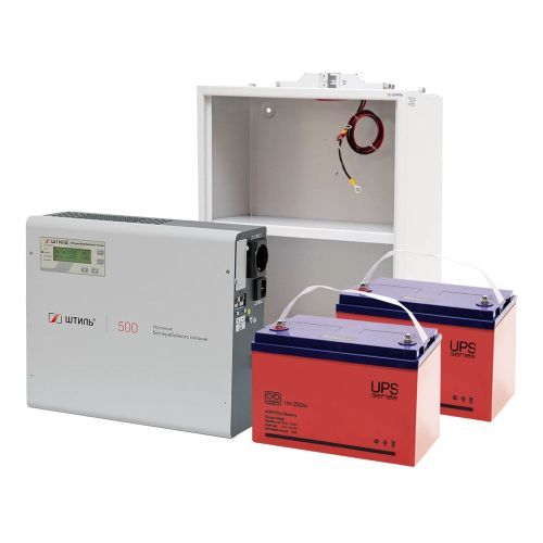 Комплект ИБП SW500L (500 ВА) с АБ на 12 ч