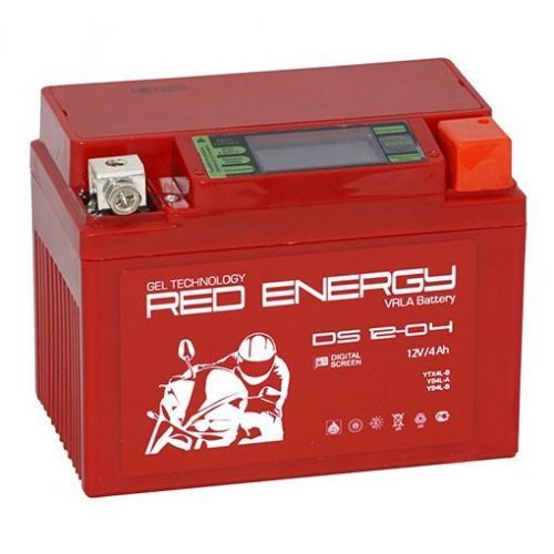 Аккумулятор для мототехники Red Energy DS 12-04 (YB4L-B, YB4L-A, YTX4L-BS)