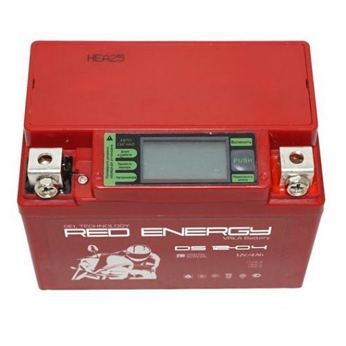 Аккумулятор для мототехники Red Energy DS 12-04 (YB4L-B, YB4L-A, YTX4L-BS)