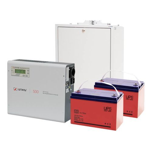 Комплект ИБП SW500L (500 ВА) с АБ на 6,5 ч