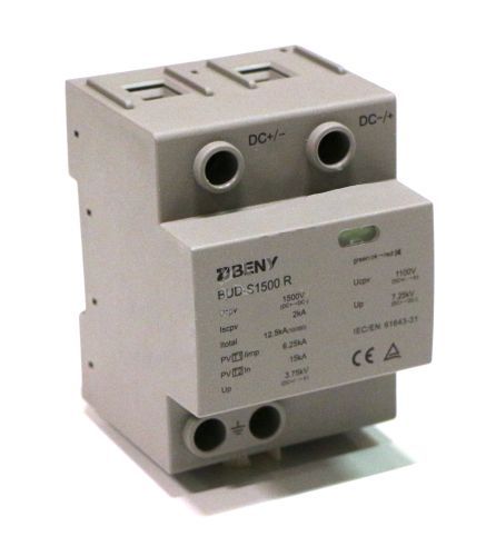 Грозозащитный разрядник Beny BUD-S1500R DC на линию постоянного тока до 1500В