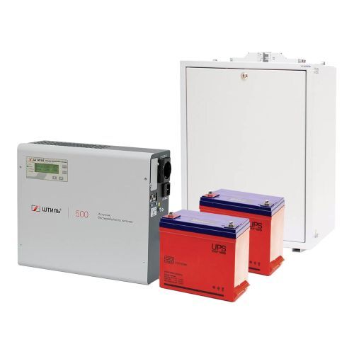 Комплект ИБП SW500L (500 ВА) c АБ на 1 ч 45 мин
