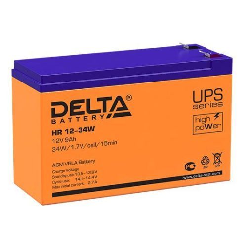 Аккумулятор DELTA HR 12-34 W