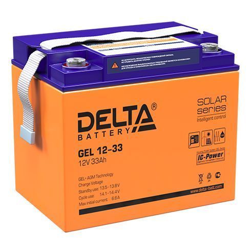 Аккумулятор DELTA GEL 12-33